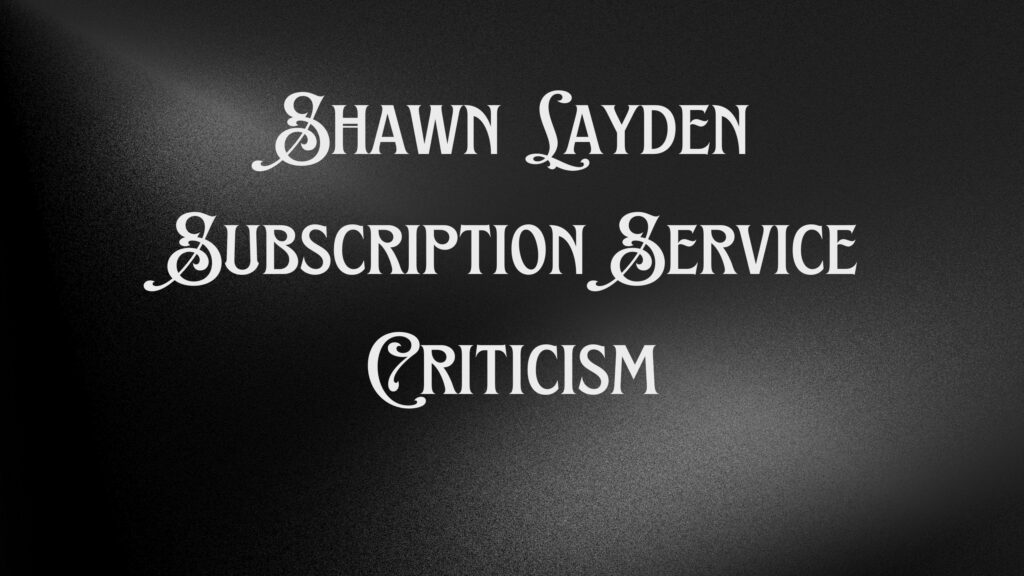 shawn layden subscription service criticism