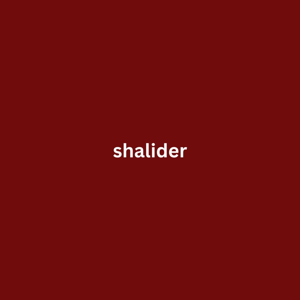 shalider